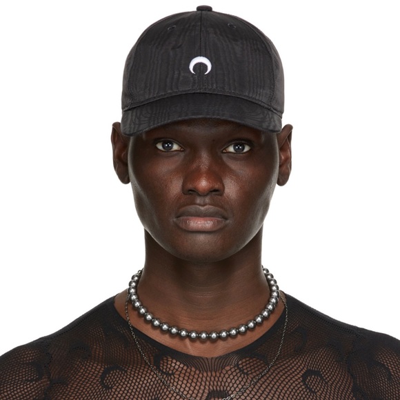 Marine Serre Crescent-Moon Moire Cap - Picture 9 of 11